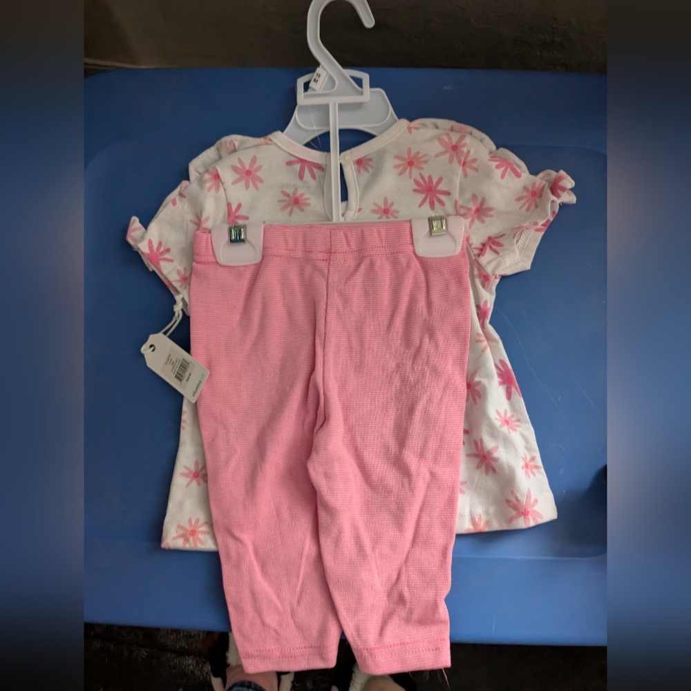 Pink Floral Matching Set - Picture 2 of 4